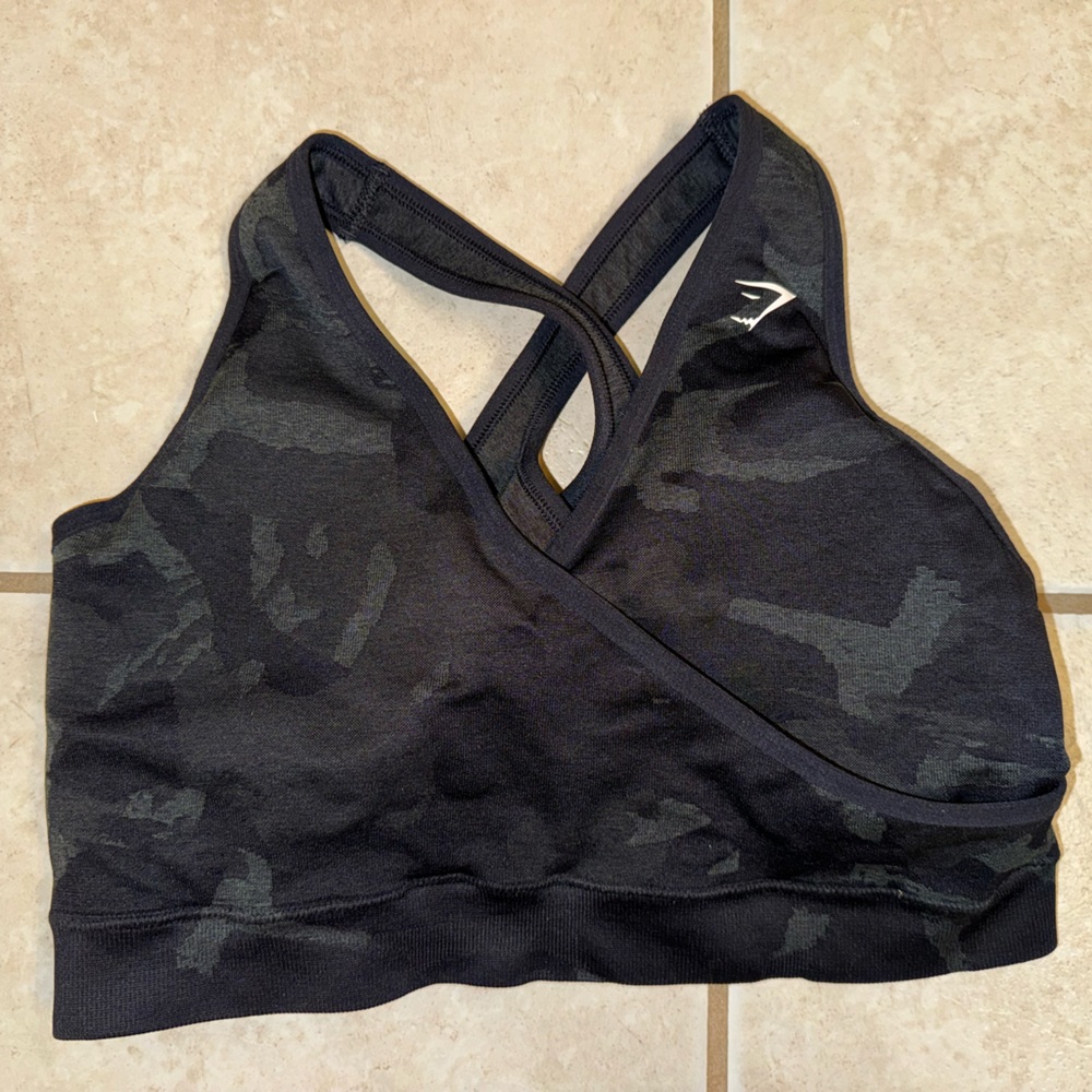 Gymshark Camo Sports Bra
